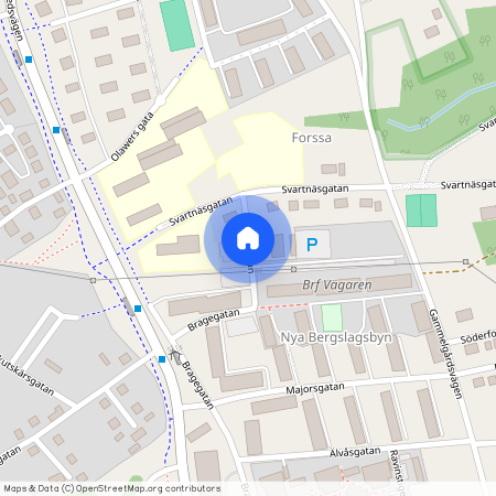 Snöågatan, Borlänge