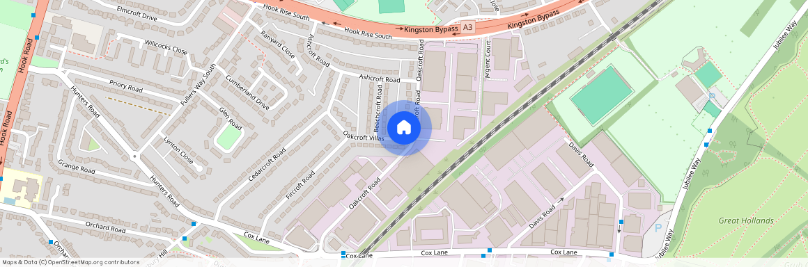 Oakcroft Road, Chessington, KT9