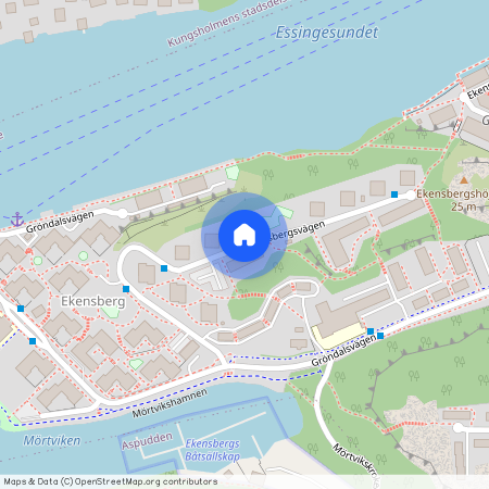 Ekensbergsvägen, Stockholm