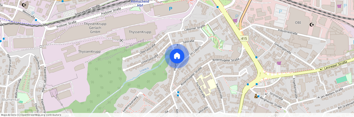 Hügelstraße 13, 42859 Remscheid