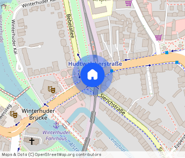 Charmante 2-Zimmer-Wohnung in der nähe von Winterhuder Marktplatz - Foto 1