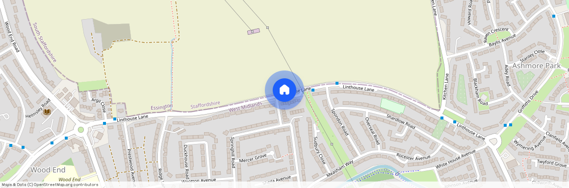 Linthouse Lane, Wolverhampton, West Midlands, WV11