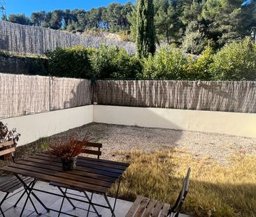 Meyrargues - T2 meublé avec jardin, climatisation et stationnement - Photo 2
