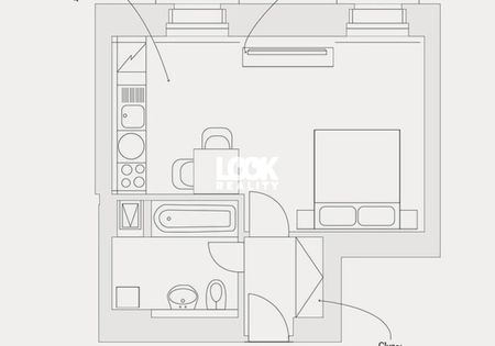 Apartment for rent, 1+KK - Studio, 32m - Photo 5