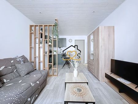 STUDIO MEUBLÉ ENTIÈREMENT RÉNOVÉ À BILLOM - Photo 5