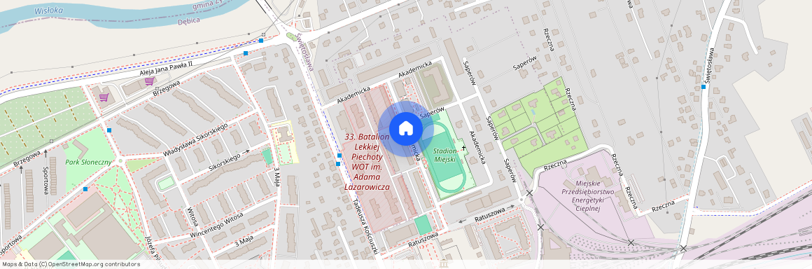 ul. Akademicka, Dębica, dębicki, podkarpackie