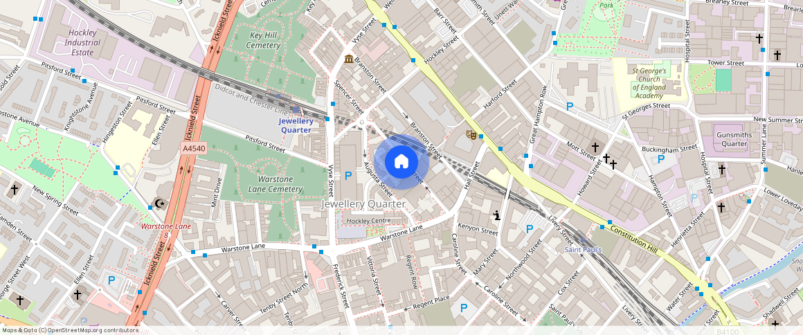 Old Silver Works, ** Spencer Street, Jewellery Quarter, Birmingham, B18