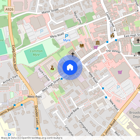 West High Street, Forfar, Angus, DD8