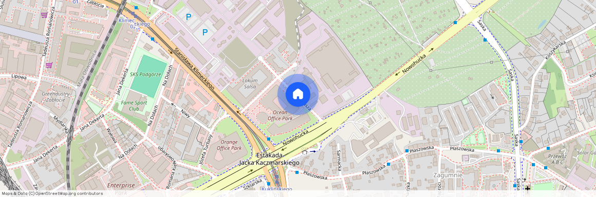ul. Pana Tadeusza, Zabłocie, Podgórze, Kraków, małopolskie