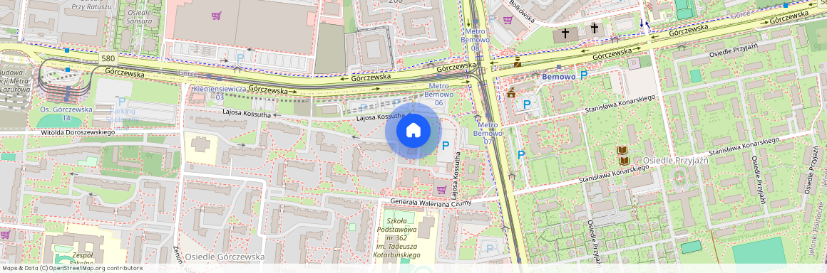 ul. Lajosa Kossutha, Jelonki Północne, Bemowo, Warszawa, mazowieckie