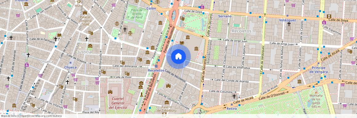 Calle de Villanueva, Madrid, Community of Madrid 28001