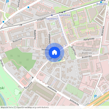 ul. Partynicka, Krzyki, Krzyki, Wrocław, dolnośląskie