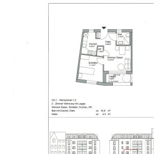 Neubau-Etagenwohnungen mit Fahrstuhl im Zentrum - Foto 3