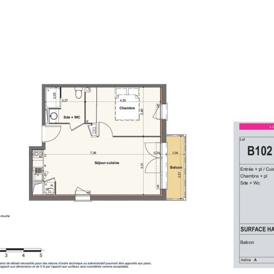 Location Appartement 2 pièces 41m² BISCARROSSE 40600 - Photo 2