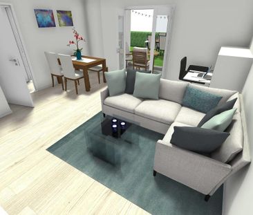 Erstbezug nach Sanierung – charmante 3-R-Gartenwohnung mit Terrasse... - Photo 5