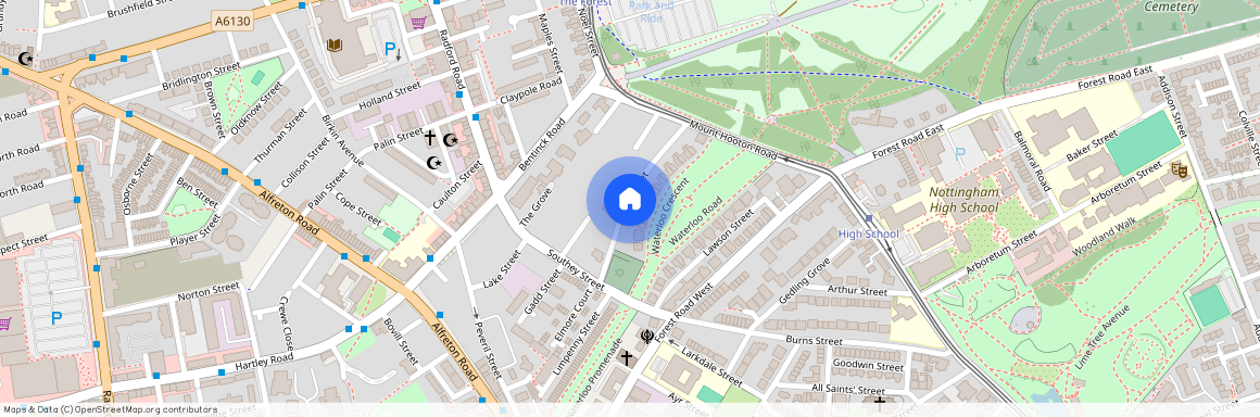 Waterloo Crescent, Arboretum