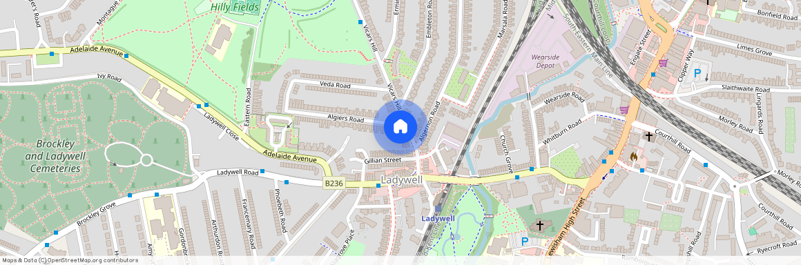 Vicars Hill, London, SE13