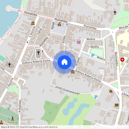 ul. dr. Kocha, Wolsztyn, Wolsztyn, wolsztyński, wielkopolskie