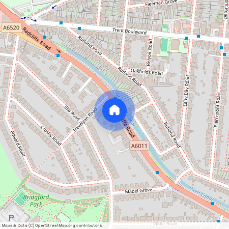 Radcliffe Road, Nottingham NG2