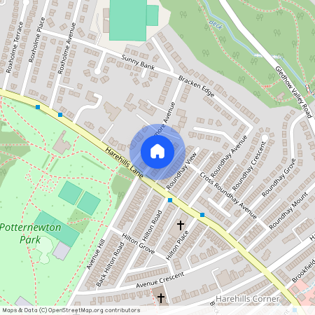 Roundhay Place, Leeds, West Yorkshire, LS8