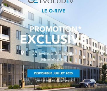 O-Rive | 2-3-4-5 1/2 neufs à louer, SCB - Photo 1