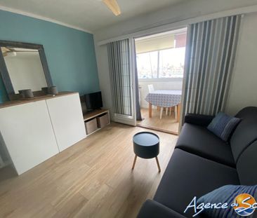 Port Leucate – Location Appartement – 22.06 m² – 530€ CC / mois - Photo 4