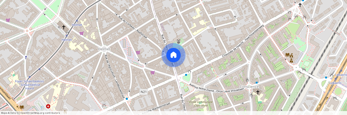 Rue du Tilleul, 205, 1140, Evere