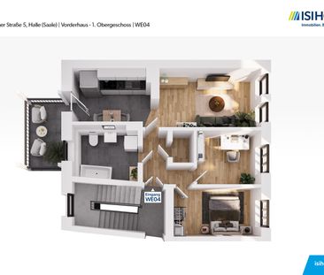 Praktische 3-Raum-Wohnung im sanierten Altbau - Erstbezug - WE04 - Photo 3