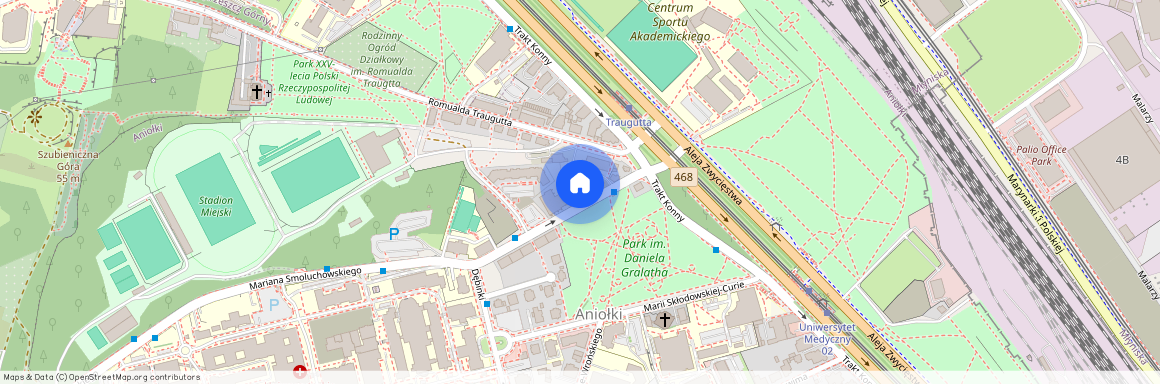 ul. Mariana Smoluchowskiego, Aniołki, Gdańsk, pomorskie