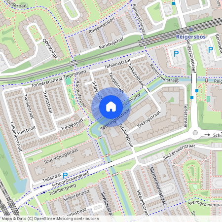 Reigersbos, 1107 SH, Tegelarijpad, Amsterdam