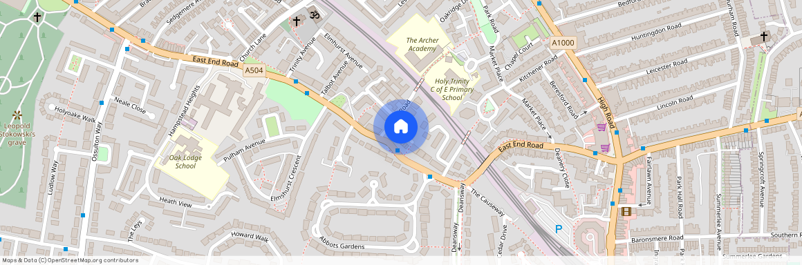 Ashburnham Close, East Finchley, London, N2