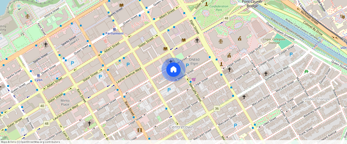 ** Gloucester Street, Centretown, Ottawa, ON