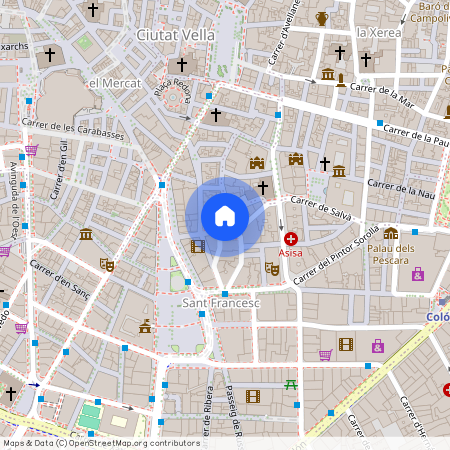 Plaça de Rodrigo Botet, Valencia, Valencian Community 46002