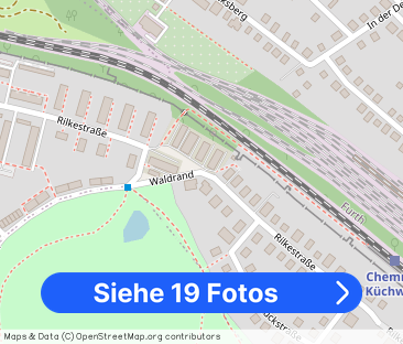 !! Wohnen am Küchwald !! Gemütliche 2 Raum DG-Whg. mit Tageslichtba... - Foto 1