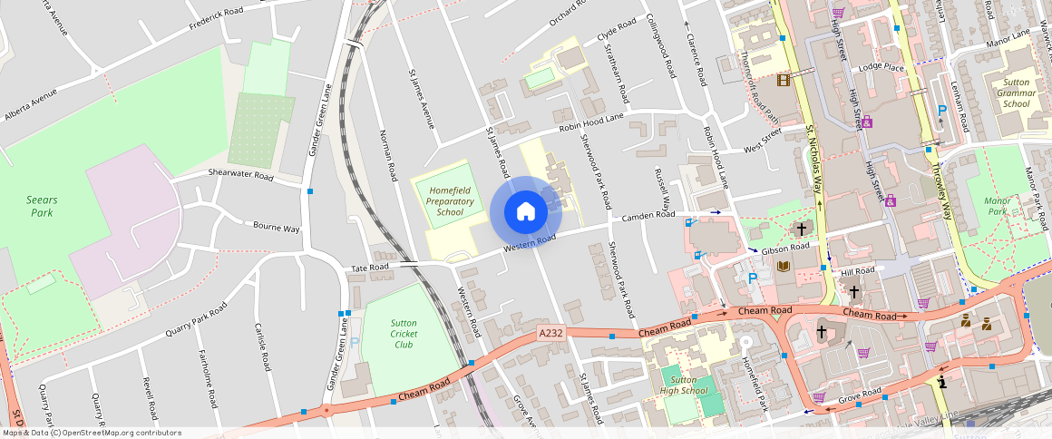 St. James Road, Sutton, SM1