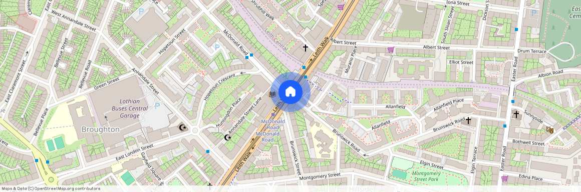 Brunswick Road, Leith Walk, Edinburgh, EH7