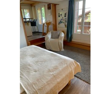 1½ Zimmer-Wohnung in Aeschlen ob Gunten (BE), möbliert, auf Zeit - Photo 2