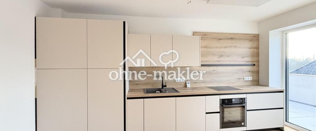 🖤 Exklusive Neubau-DG-Wohnung mit Balkon – Pauschalmiete | KfW40 QNG - Photo 1