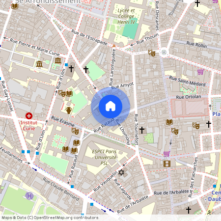 Rue Lhomond, Francja, Paris