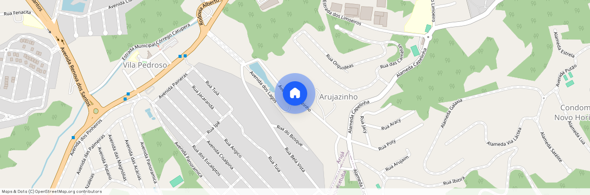Rua Amazonas, Arujázinho I, II e III, SP