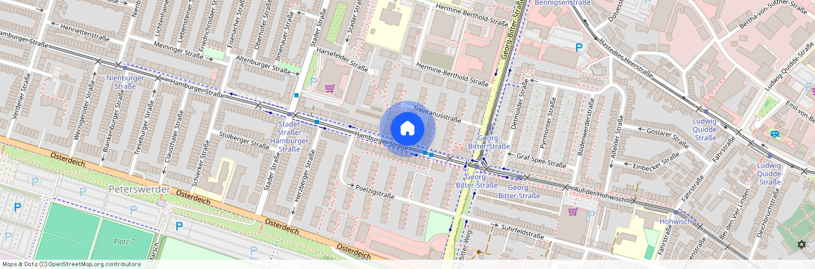 Hamburger Str. 264, 28205 Bremen OT östliche Vorstadt