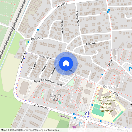 ul. Skalna, Osiedle Regina, Tychy, śląskie