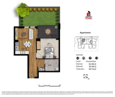 Luxurious one bedroom apartment - Photo 3