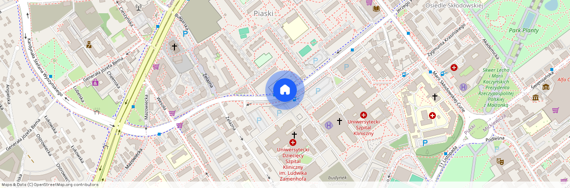 ul. Jerzego Waszyngtona, Piaski, Białystok, podlaskie