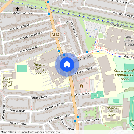 Prince Regents Lane, Plaistow E13, London