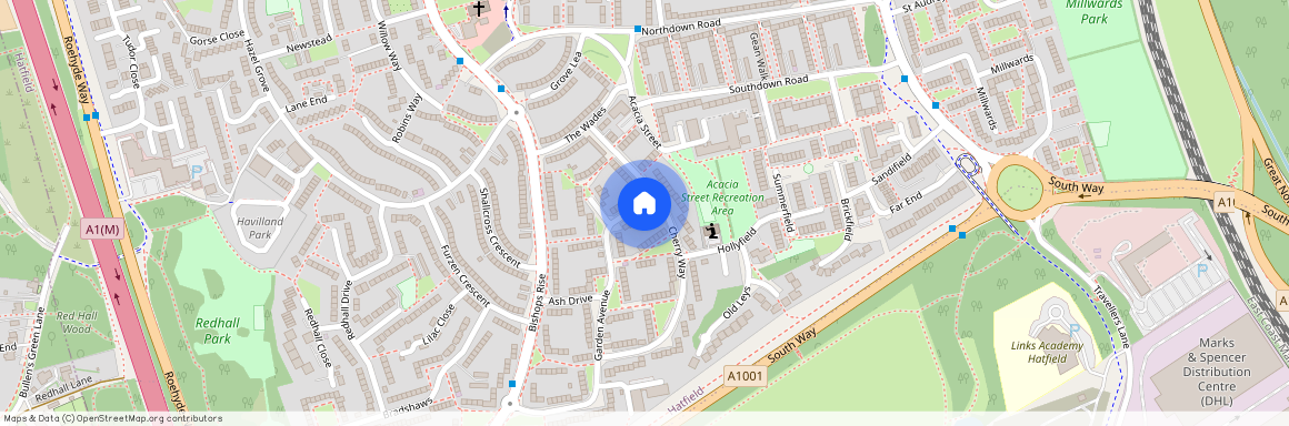 Garden Avenue, Hatfield, AL10