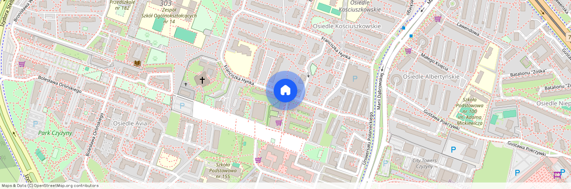 ul. Franciszka Hynka, Czyżyny, Czyżyny, Kraków, małopolskie