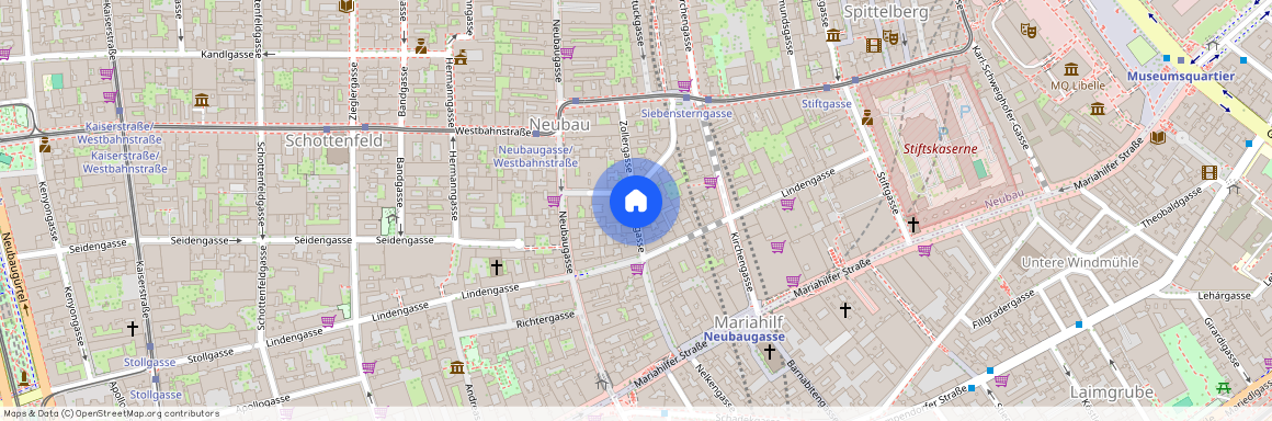 Lindengasse, 1070 Wien, (Zollergasse)