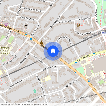 Rosslyn Hill. Hampstead, NW3