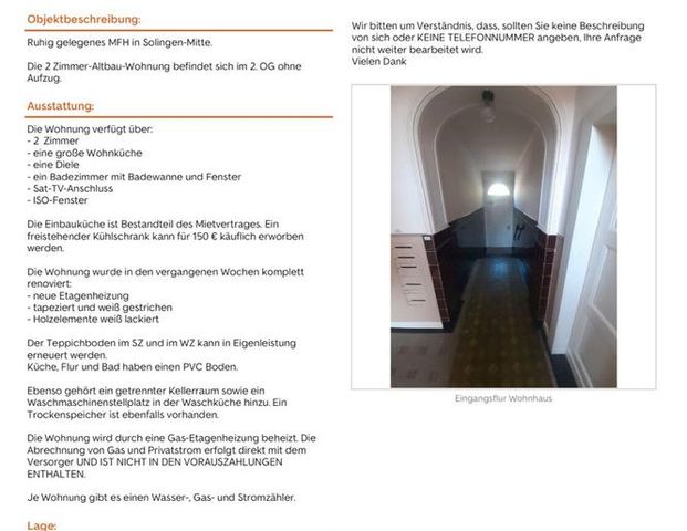 Wohnung in Solingen zu vermieten - Photo 1